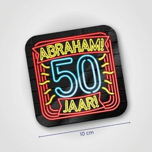 Neon onderzetters - Abraham Neon onderzetters - Abraham